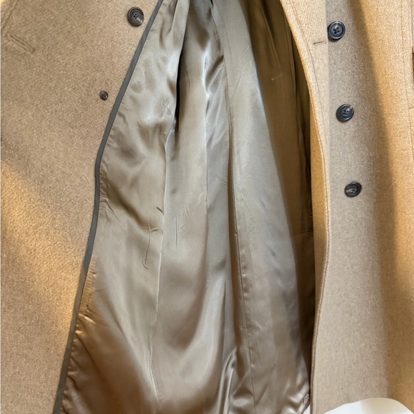 J. Crew Classic Camel Trench Coat Size 0 - Picture 5 of 5